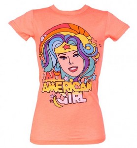 Ladies All American Wonder Woman T-Shirt £24.99