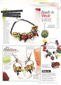 Disney Couture Snow White Red Crystal Apple Ring in Making Jewellery Magazine July '11