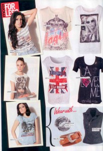 Junk Food "LA Loves Me" T-Shirt in More! Magazine 14.06.11