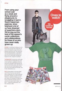 Junk Food Green Lantern T-Shirt in GT Magazine August 2011