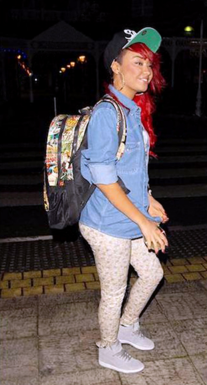 Leigh Anne Little Mix Marvel Backpack Truffleshuffle.com Leigh-Anne Little Mix Marvel