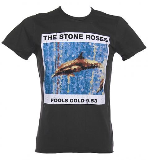 Men's Charcoal Stone Roses Fools Gold T-Shirt £25.00