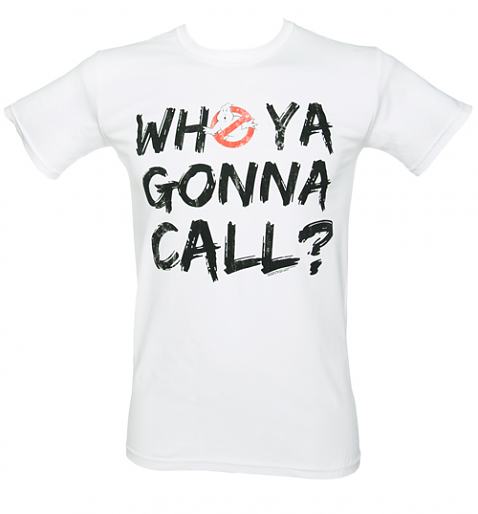 Who Ya Gonna Call Ghostbusters T Shirt Who Ya Gonna Call Ghostbusters T Shirt