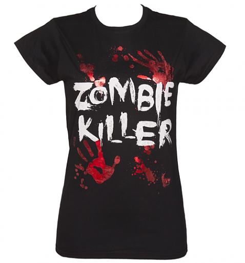 Ladies Zombie Killer T-Shirt £19.99