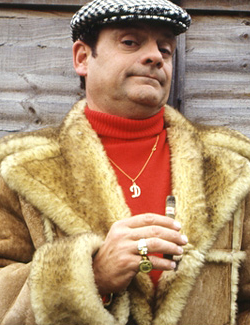 del boy red dressing gown