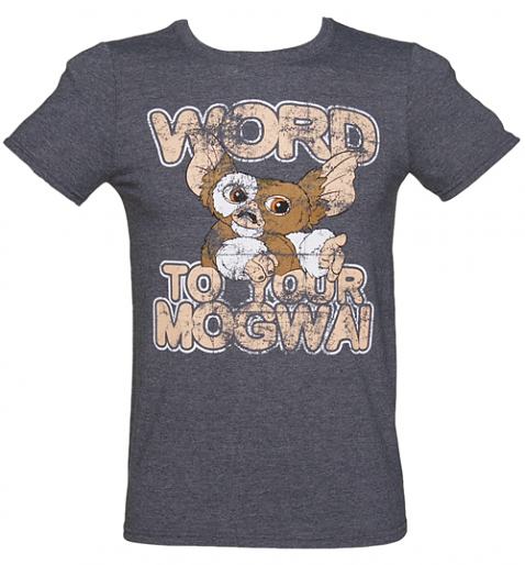 Men's Heather Navy Word To Your Mogwai Gremlins T-Shirt £19.99 (also available for ladies!)