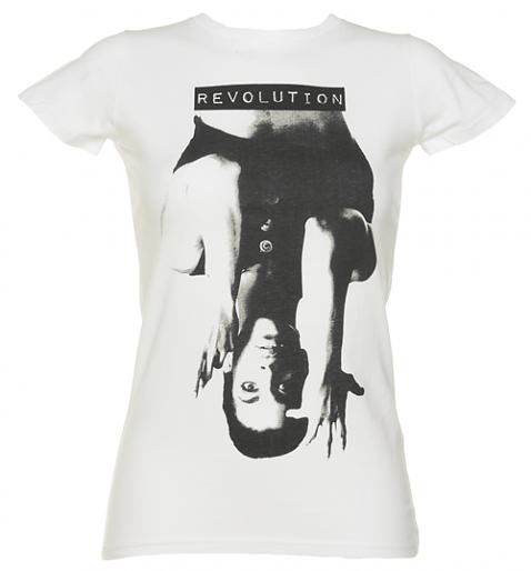 Ladies White Revolution T-Shirt £24.99
