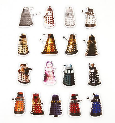 Doctor Who Daleks Magnet Set £6.99