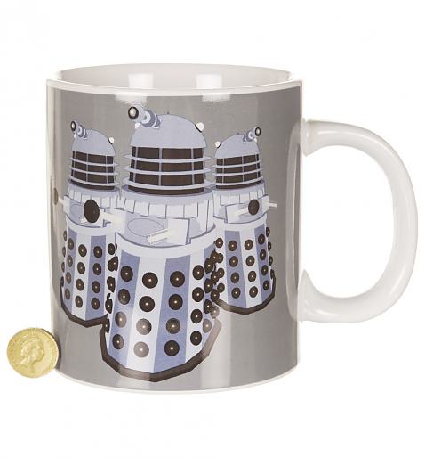Doctor Who GIANT Daleks Exterminate Mug £11.99