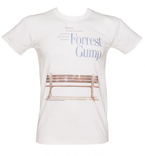 **COMING SOON**  Men's Forrest Gump Bench T-Shirt £19.99 (also available for ladies)