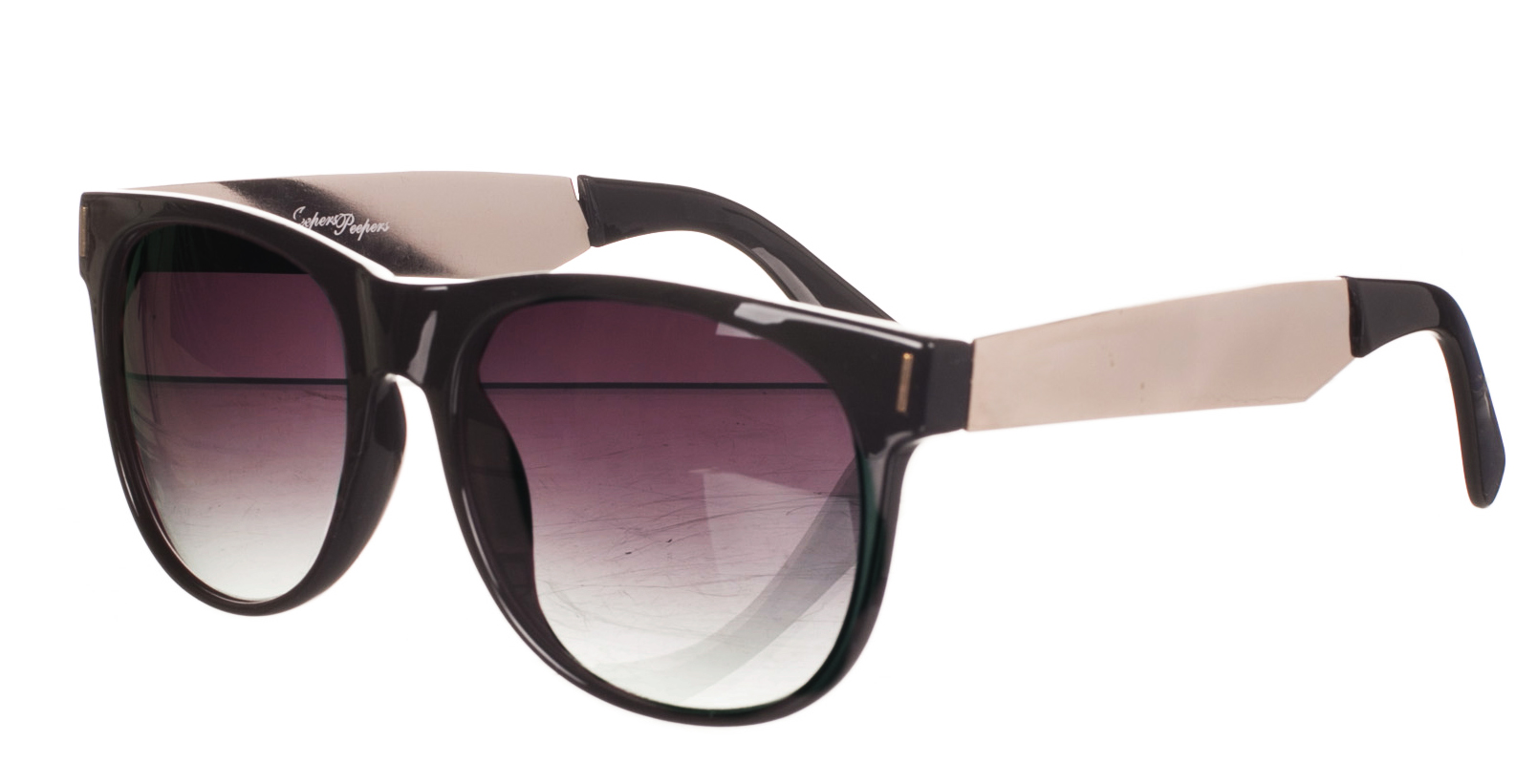 Retro_Black_And_Metal_Vincent_Wayfarer_Sunglasses_from_Jeepers_Peepers_hi_res Retro Black And Metal Vincent Wayfarer Sunglasses from Jeepers Peepers £16.99