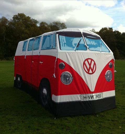 Retro Red VW Campervan Exact Scale Replica Tent £299.99