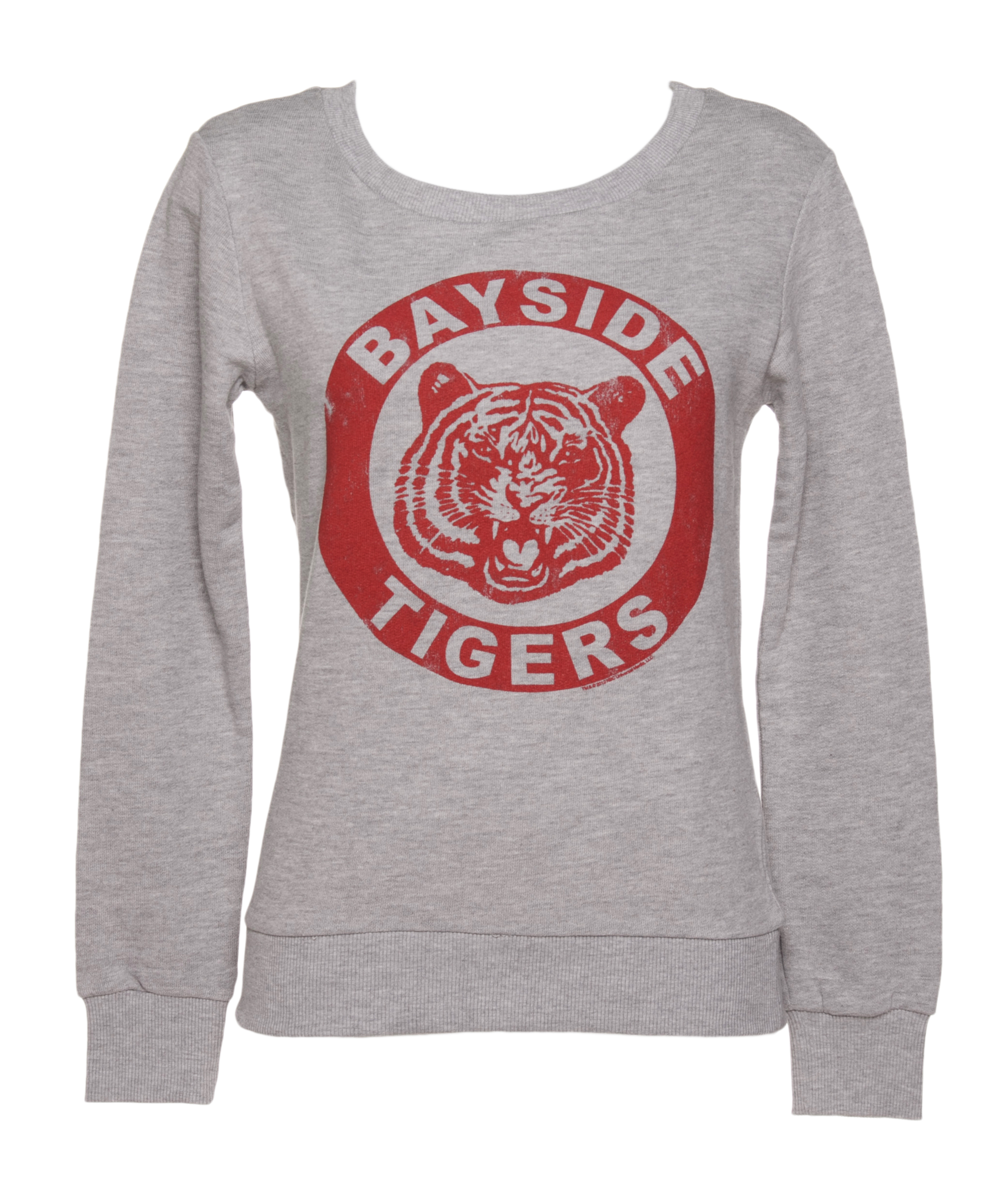 Ladies Grey Saved By The Bell Bayside Tigers Sweater £29.99