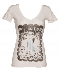 Ladies_Off_White_To_The_Lighthouse_Virginia_Woolf_V_Neck_T_Shirt_from_Out_Of_Print_hi_res
