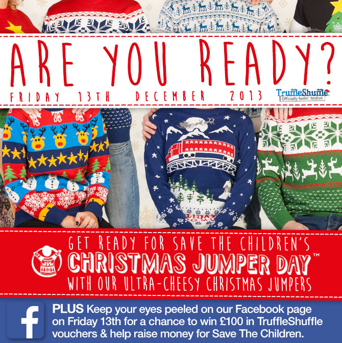 Coming Soon: Christmas Jumper Day Competition! – TruffleShuffle.com Official Blog