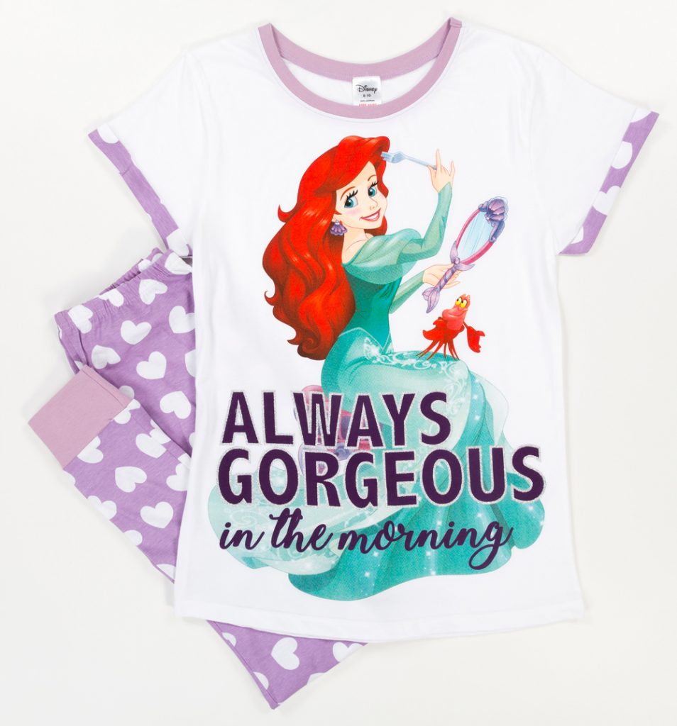 little mermaid pjs adults