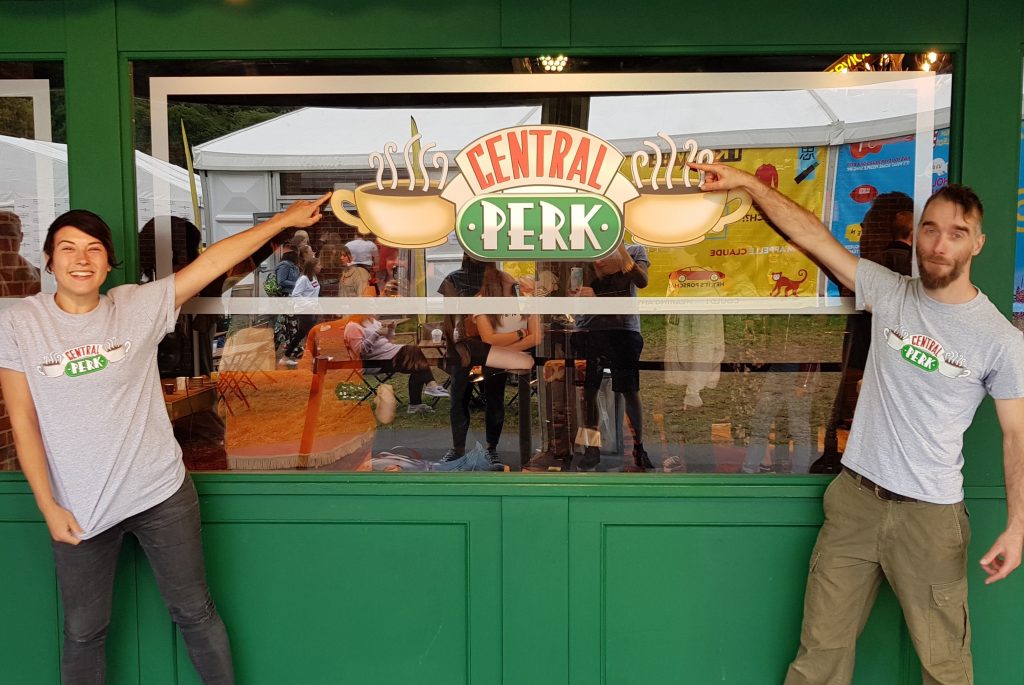 FriendsFest Central Perk Sign