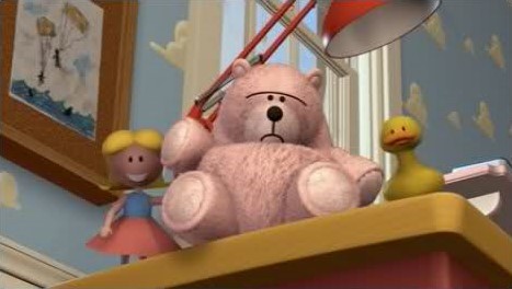 sleepless in seatle pink bear