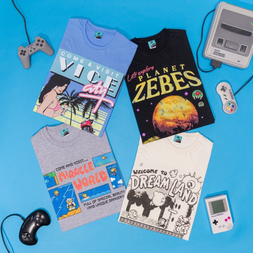 Gaming T-Shirts, clothing and gifts